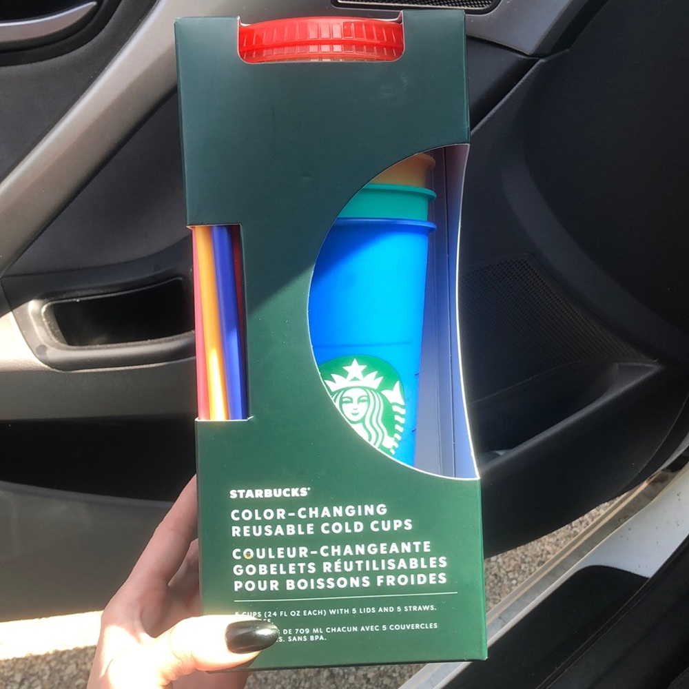 Starbucks color changing cups *BRAND NEW*